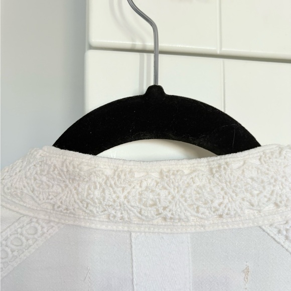 Gorgeous Cream Free People Military Style Jacket - Picture 4 of 4